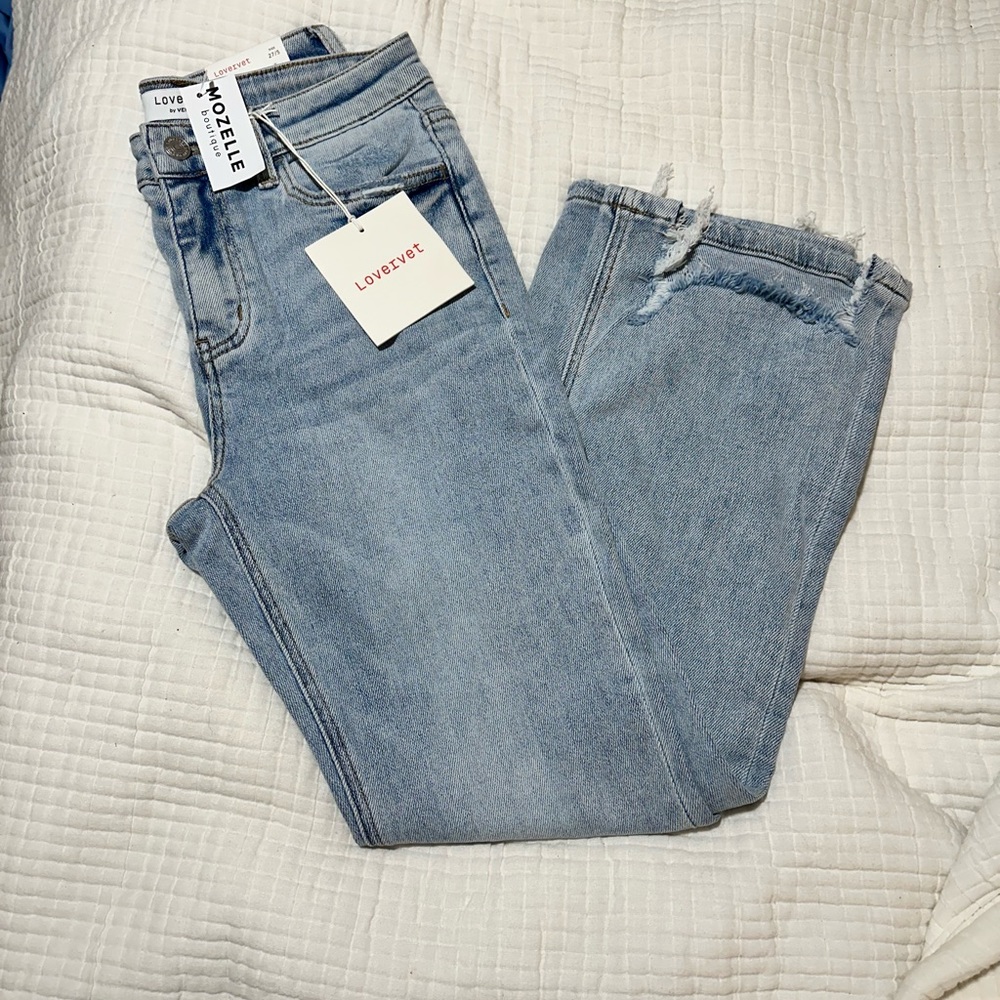 Lovervet High Rise Kick Flare Jeans